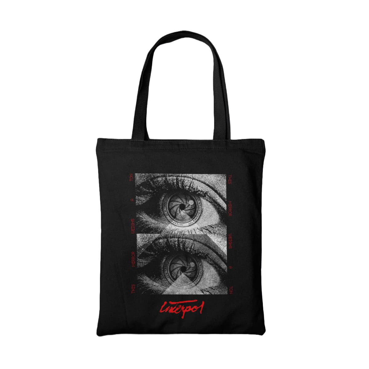 Interpol Tote: This Mirror Weighs A Ton
