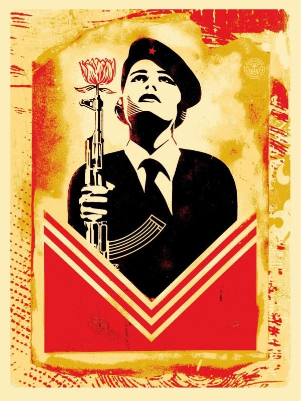 Peace Guard 2 Stencil