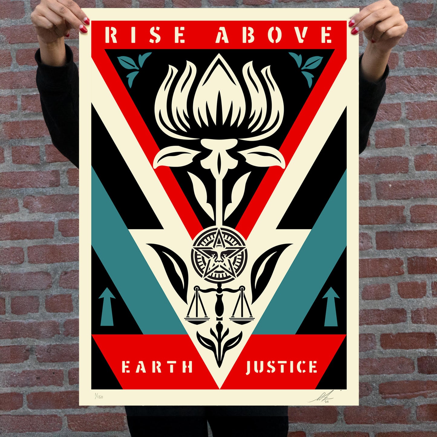Rise Above Earth Justice (Red & Blue) Set