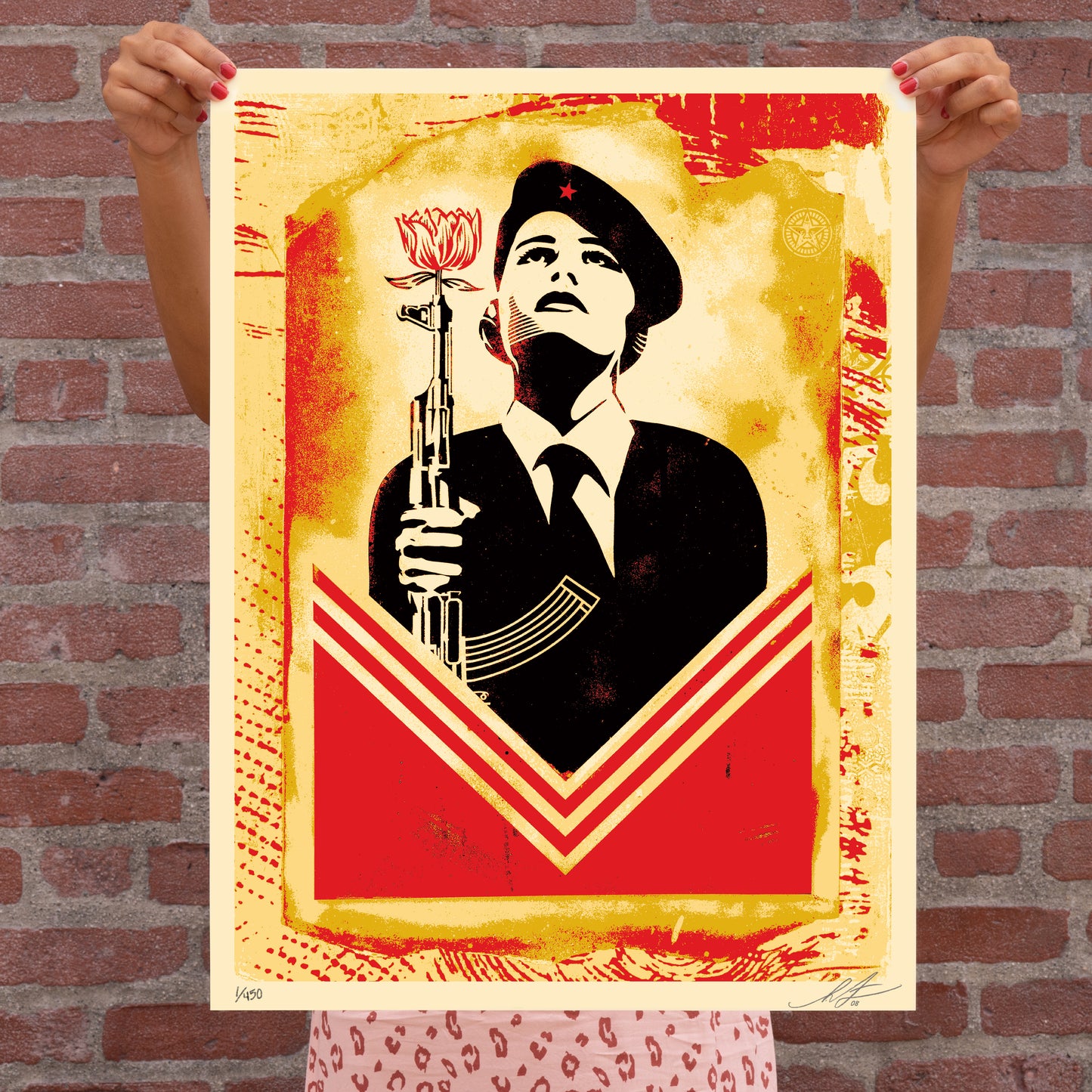 Peace Guard 2 Stencil