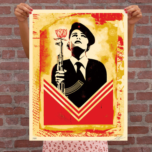 Peace Guard 2 Stencil