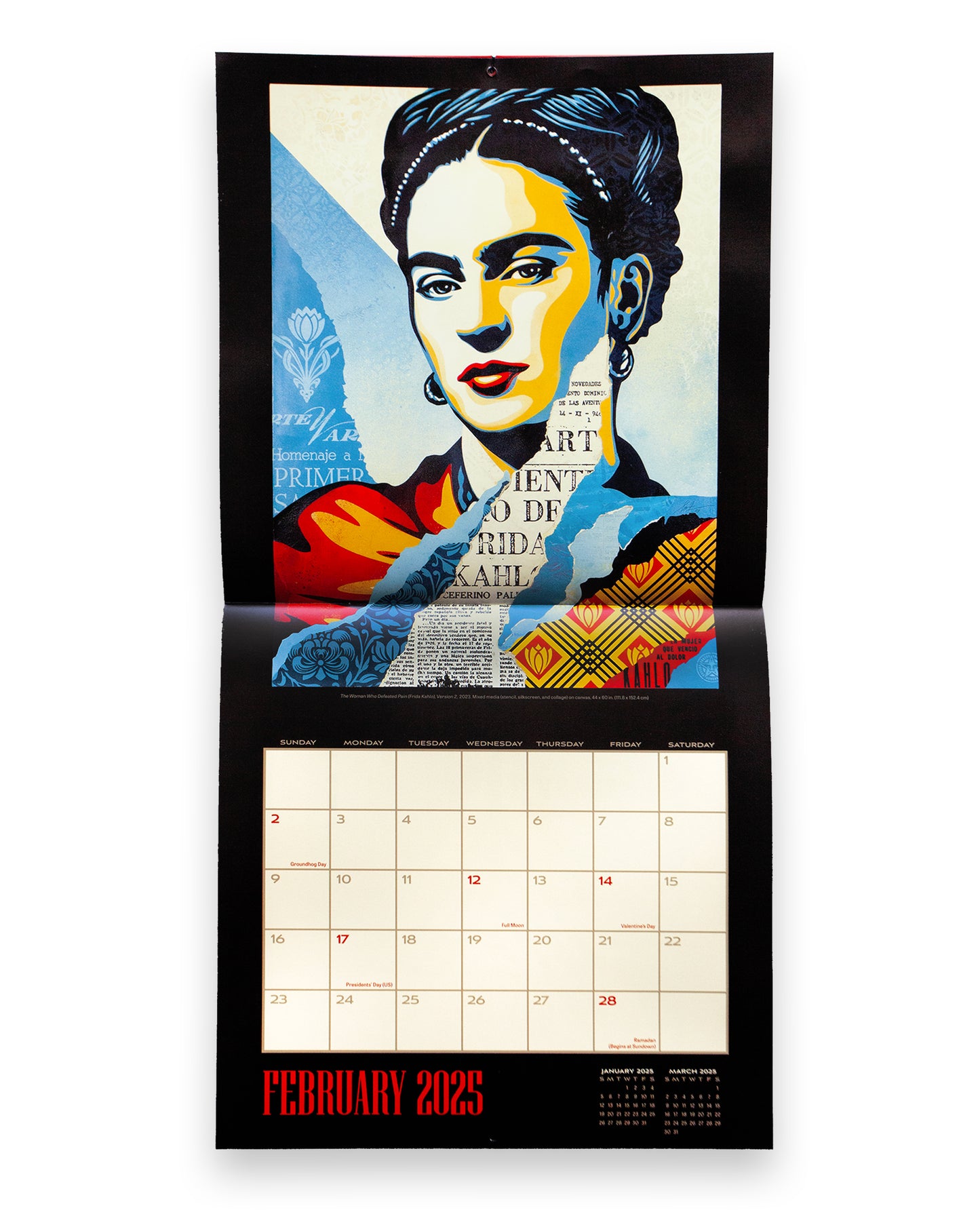 Shepard Fairey 2025 Wall Calendar