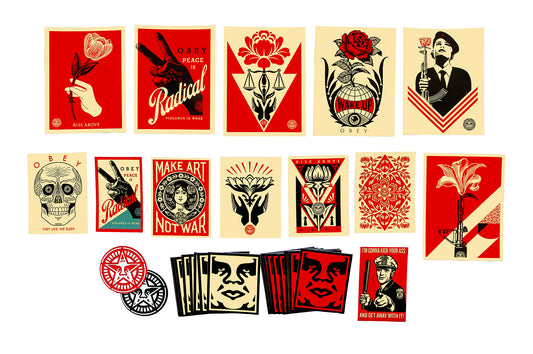 OBEY STICKER PACK 4