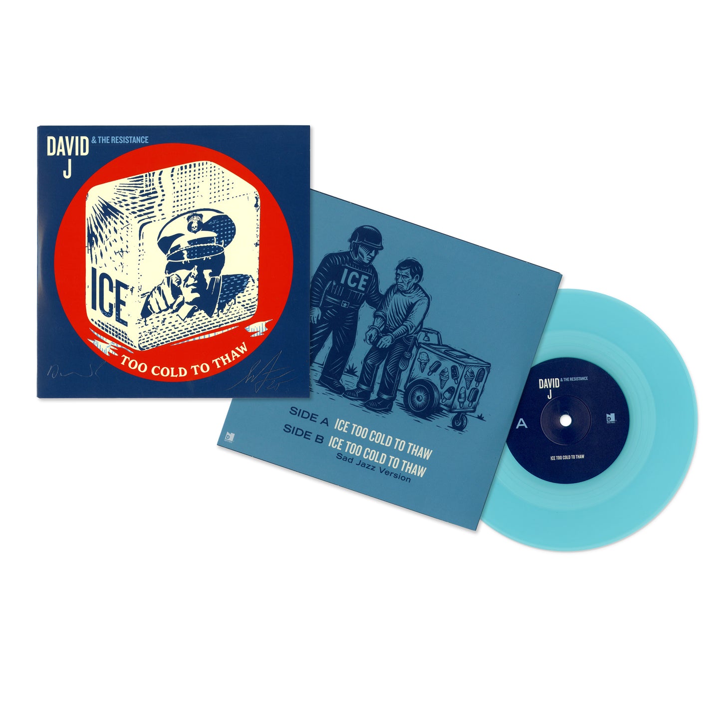 ICE Too Cold to Thaw (Print & Vinyl) Bundle