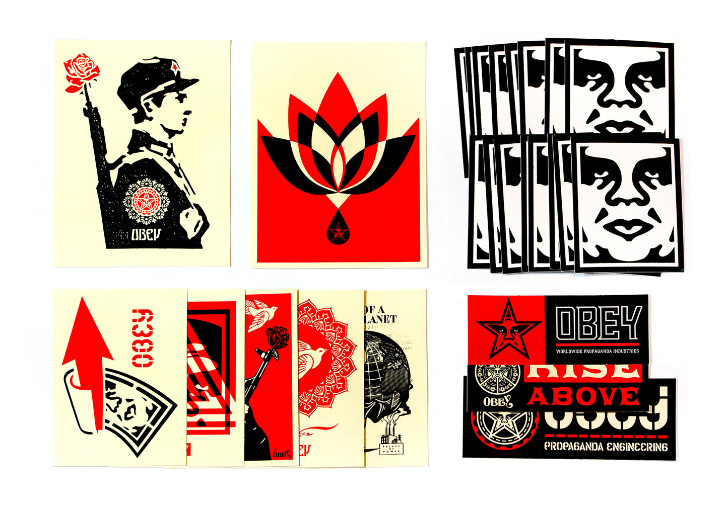 OBEY STICKER PACK 2