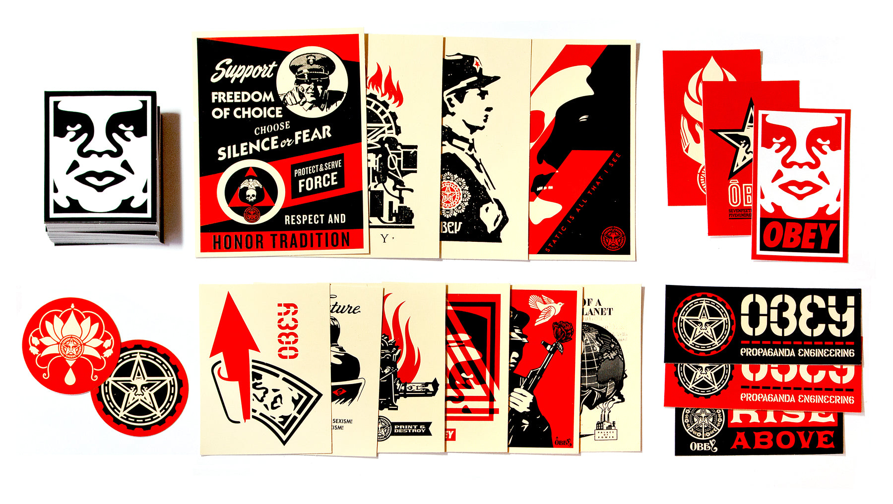 OBEY STICKER PACK 3